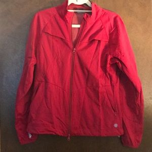 Pink Athleta Lightweight Run Jacket